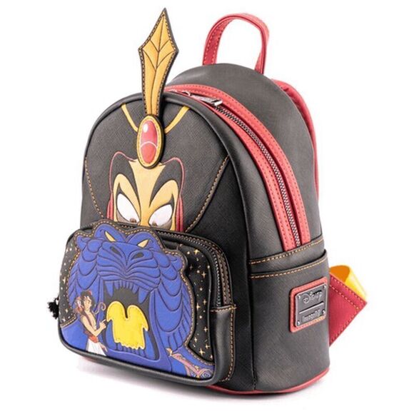 Loungefly Disney Aladdin Jafar Villains Scene Mini Backpack - Picture 2 of 4